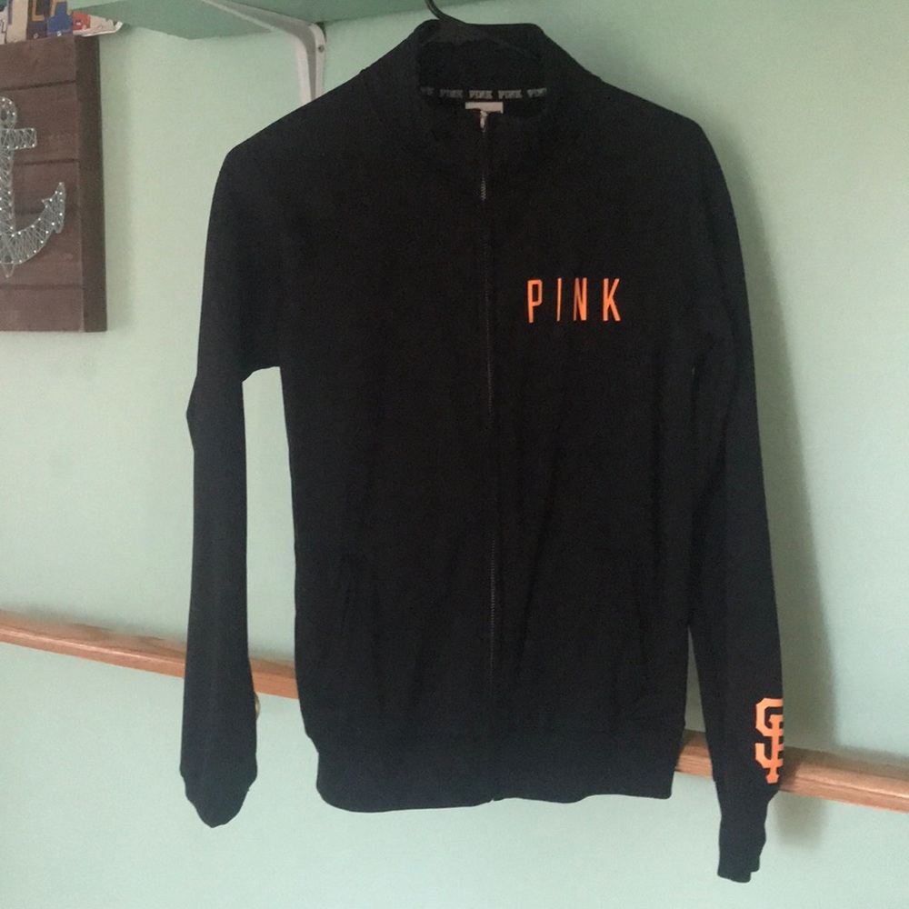 Giants baseball PINK zip up